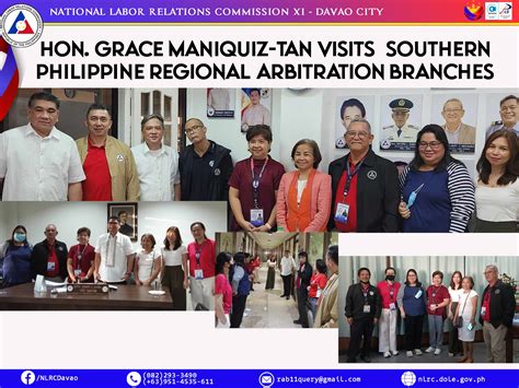 national labor relations commission - rab xi photos|HON. GRACE MANIQUIZ.